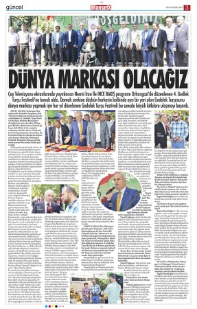 DÜNYA MARKASI OLACAĞIZ