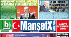 MANŞETX GAZETESİ'NİN 13.YIL 350. ANKARA -BURSA KASIM SAYILARI ÇIKTI