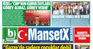 MANŞETX GAZETESİ'NİN 13.YIL 348.EYLÜL SAYILARI ÇIKTI