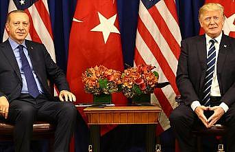 Erdoğan ile Trump Suriye'yi görüştü