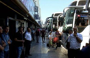 Bayram öncesi otobüs biletleri tükendi