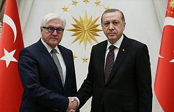 Cumhurbaşkanı Erdoğan ile Steinmeier telefonda görüştü