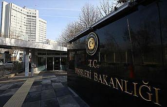 Dışişleri Bakanlığı: Yunanistan Danıştayı skandal bir karara imza attı