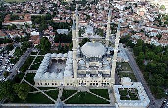 Selimiye Camisi bayram boyunca doldu taştı