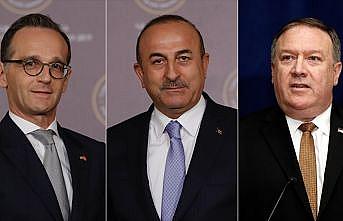 Çavuşoğlu, Pompeo ve Maas ile telefonda görüştü