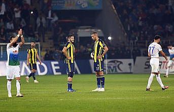 Çaykur Rizespor'dan Fenerbahçe'ye ağır darbe