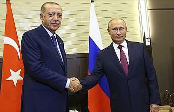 Erdoğan-Putin görüşmesi sona erdi