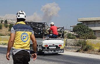 Suriye'nin İdlib ve Hama illerine hava saldırıları sürüyor