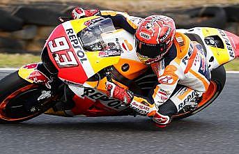 Tayland'da zafer Marquez'in