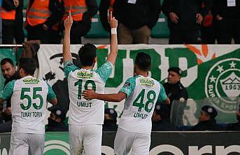 Bursaspor'dan muhteşem geri dönüş