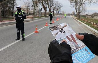 Emniyetten sürücülere 'kış lastiği' bilgilendirmesi