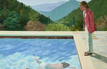 Hockney tablosu rekor fiyata satıldı