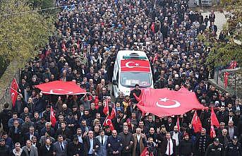 Şehit polis memuru Öztekin son yolculuğuna uğurlandı