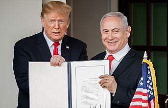 'Golan Tepeleri kararı Trump ve Netanyahu'yu kurtarmak için alındı'