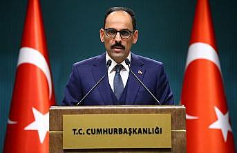 İbrahim Kalın'dan Trump'ın Golan Tepeleri açıklamasına tepki