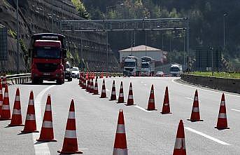 Anadolu Otoyolu'nda bakım çalışması başladı