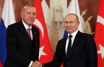 Cumhurbaşkanı Erdoğan, Putin ile telefonda görüştü