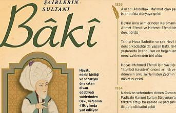 'Şairlerin sultanı: Baki'