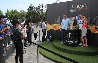 Bakü'de UEFA Avrupa Ligi finali coşkusu