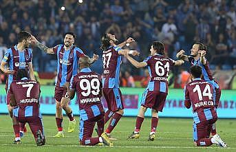 Trabzonspor son 8 sezonun en iyi puanıyla bitirdi