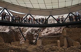 Göbeklitepe'ye bayramda ziyaretçi akını