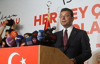 İmamoğlu: İstanbulumuza bugünkü seçimin neticeleri hayırlı olsun