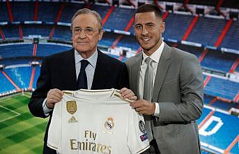 Real Madrid, en pahalı transferi Hazard'ı tanıttı