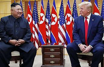 Trump ile Kim 'silahsızlandırılmış bölge'de görüştü