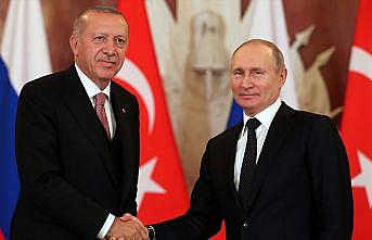 Cumhurbaşkanı Erdoğan, Putin ile görüştü