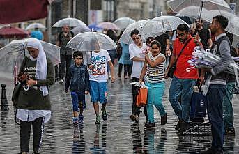 İstanbul serin ve yağışlı havanın etkisine girecek