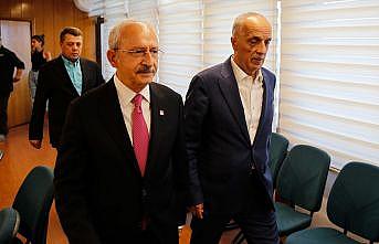 Kılıçdaroğlu Türk-İş'i ziyaret etti