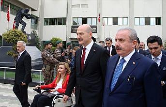 Şentop ve Soylu'dan Gölbaşı Özel Harekat Başkanlığına ziyaret