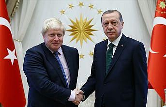 Cumhurbaşkanı Erdoğan ile Boris Johnson telefonda görüştü