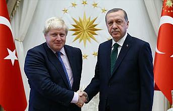 Cumhurbaşkanı Erdoğan'dan Boris Johnson'a tebrik telefonu