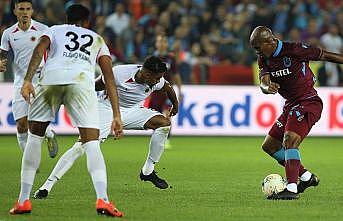 Trabzonspor sahasında berabere kaldı