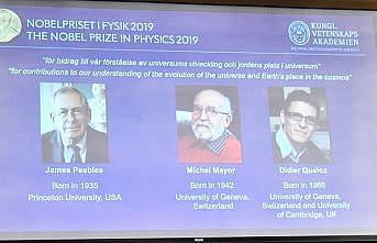 2019 Nobel Fizik Ödülü'nü kazananlar açıklandı