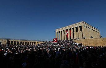 Anıtkabir'de Cumhuriyet coşkusu