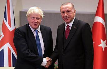 Erdoğan, İngiltere Başbakanı Johnson ile telefonda görüştü