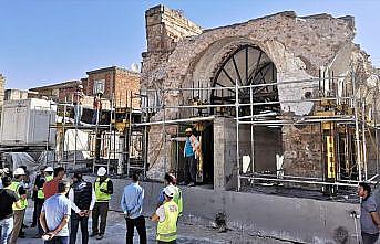 Hasankeyf'teki son eserin taşınmasına başlandı