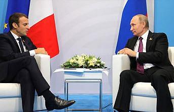 Putin ve Macron telefonda Suriye'yi görüştü