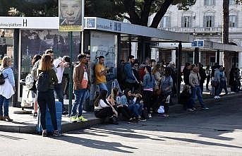 Roma'da belediye işçilerinin 24 saatlik grevi hayatı olumsuz etkiledi