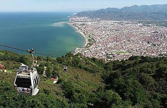 Turistlerin Ordu'daki gözde mekanı: Boztepe