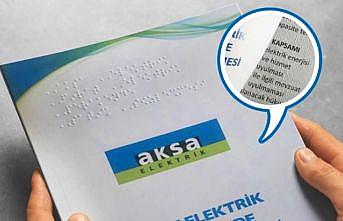 Aksa Elektrik'ten görme engellilere özel sözleşme