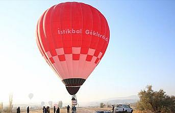 Bakan Varank ilk yerli balon ile uçtu