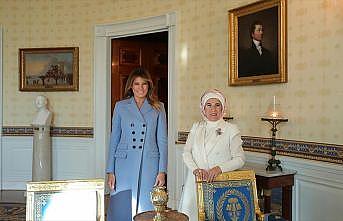 Emine Erdoğan'dan ev sahipliği için Melania Trump'a teşekkür