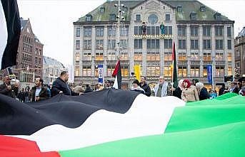 Hollanda'da İsrail protestosu