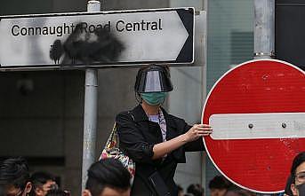 Hong Kong'da üniversitelerde ve kent merkezinde protestolar sürüyor