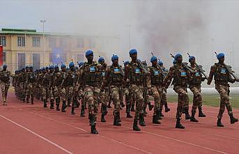 Somali'deki Türk askeri eğitim merkezi üçüncü mezunlarını verdi