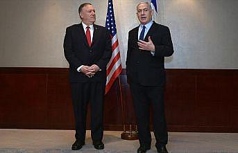 Pompeo ve Netanyahu 'İran'ın bölgedeki zararlı etkisi'ni görüştü