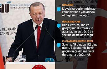 Cumhurbaşkanı Erdoğan: Libya'da bir an önce sükunet sağlanmalı